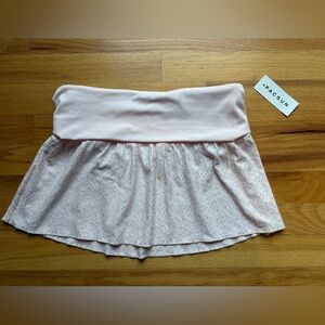 PacSun Pink Eyelet Swim Skirt